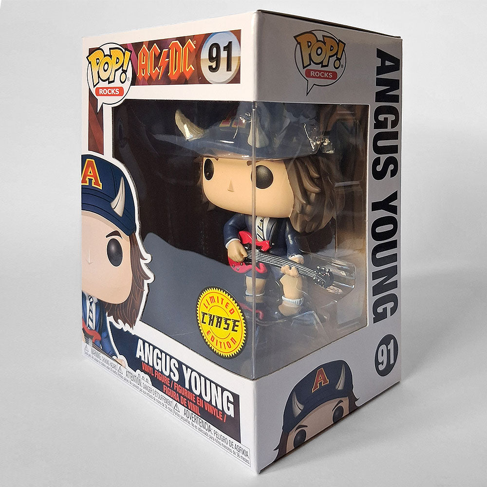 Funko Pop Angus Young #91 AC/DC Chase Figure – Rare Rocks Vinyl Collectible Gift