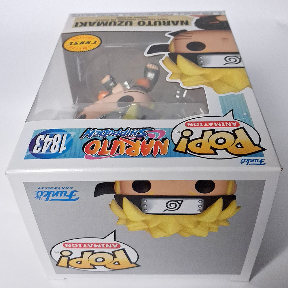 Funko Pop Naruto Uzumaki  Chase #1843 Naruto Shippuden Figure | Rare Anime Collectible
