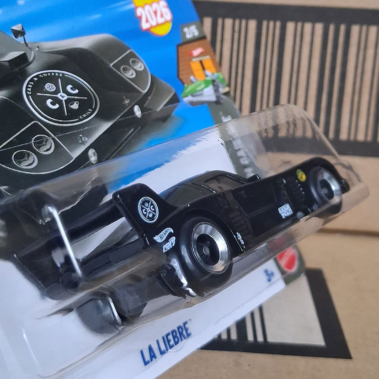 Hot Wheels La Liebre Black Custom Race Car Die-Cast Model 1:64 HW Dream Garage