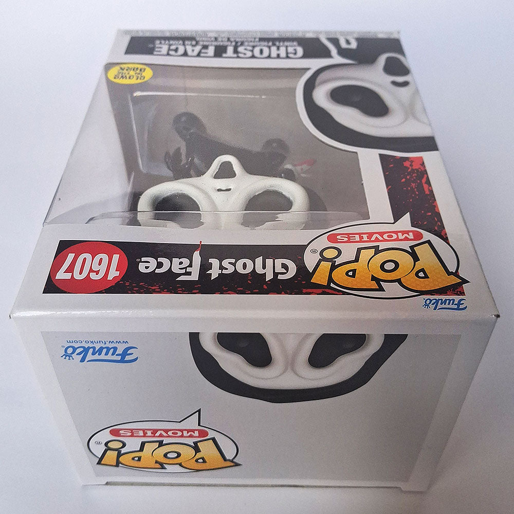 Funko Pop Ghost Face #1607 Glow in the Dark Vinyl Figure | Scream Horror Movie Collectible