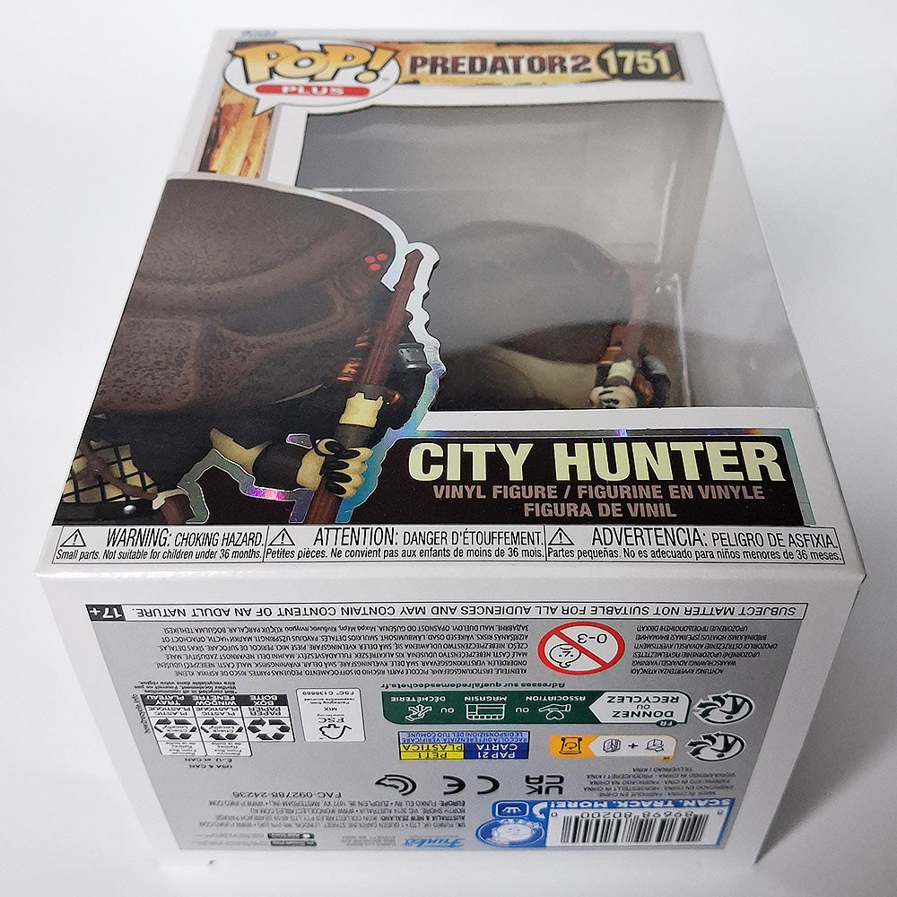 Funko Pop City Hunter #1751 Predator 2 Figure | Sci-Fi Horror Vinyl Collectible