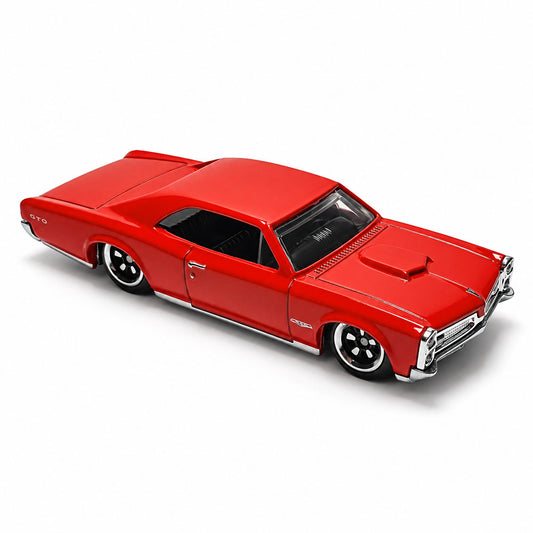 Hot Wheels 1966 Pontiac GTO CHASE Diecast 1/64 Scale Model | Vintage Muscle Car