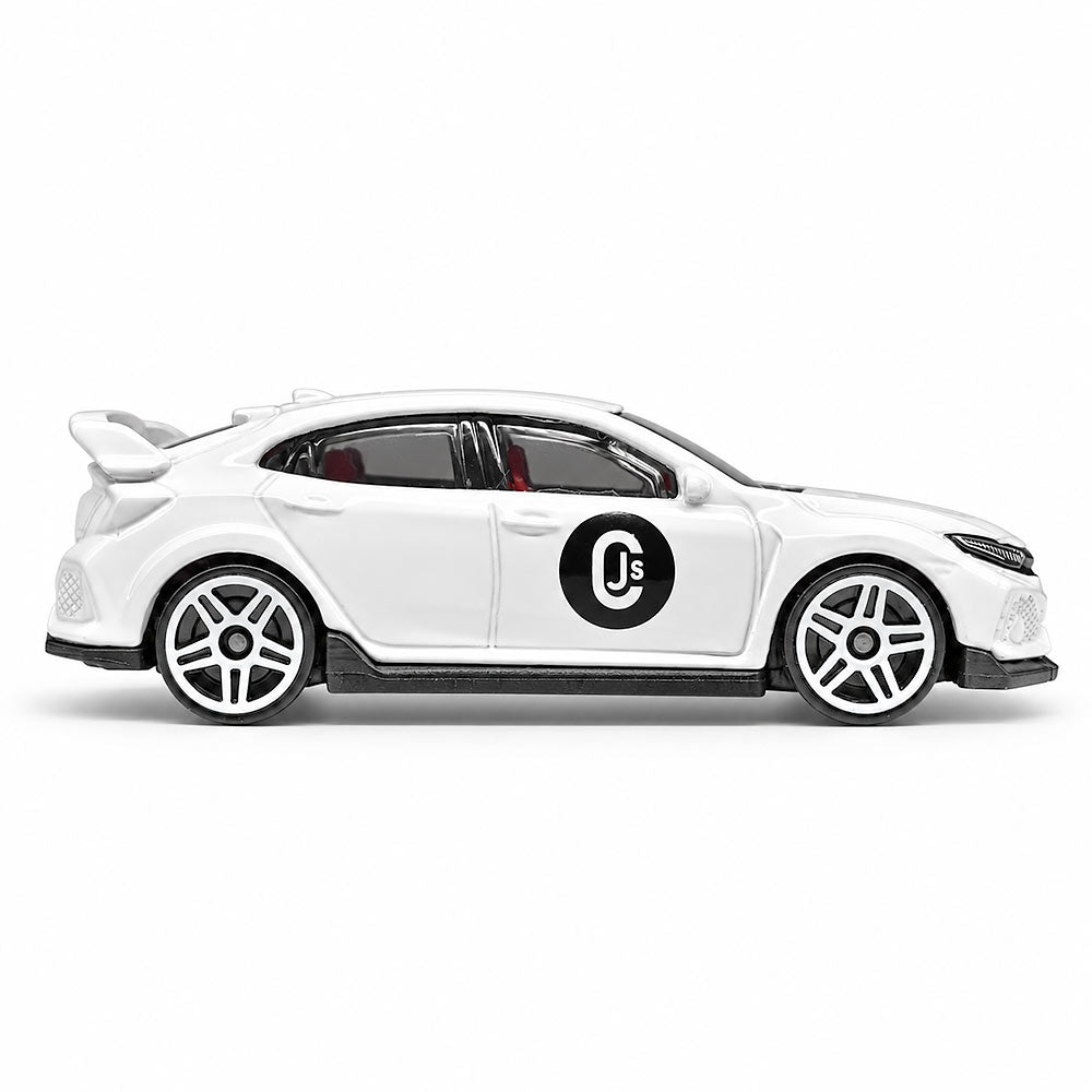 Hot Wheels 2018 Honda Civic Type R White 1:64 Scale Diecast JDM Car Model