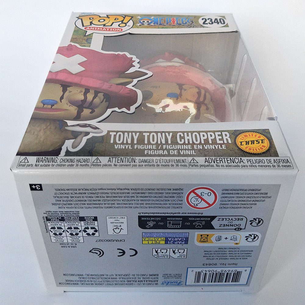 Funko Pop One Piece Battered Tony Tony Chopper Chase #2340 Collectible Vunyl Figure | Rare Gift for Collector or Fan