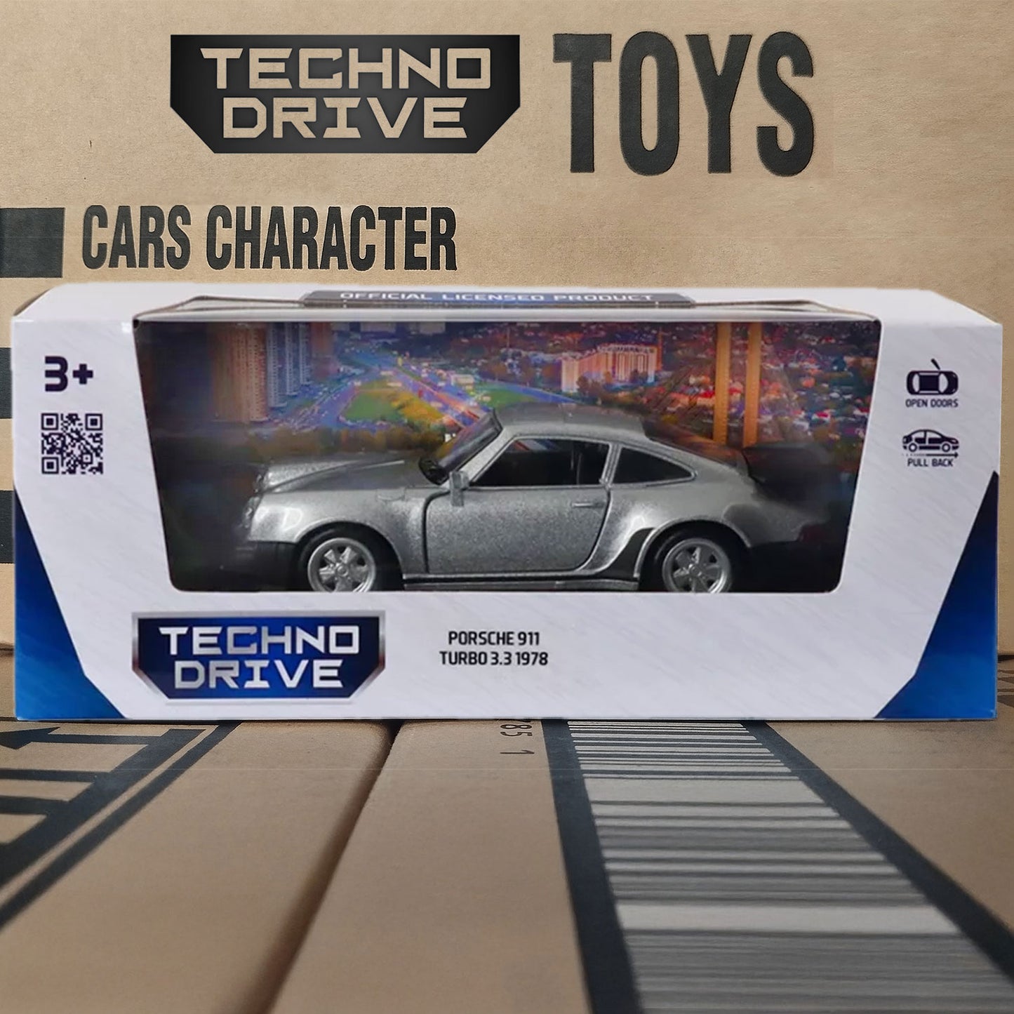 1978 Porsche 911 Turbo 3.3 Diecast 1/36 Scale Vintage Car Model