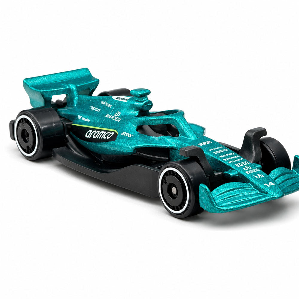 Hot Wheels Aston Martin Aramco Formula One Team F1 Green Diecast Car 2026