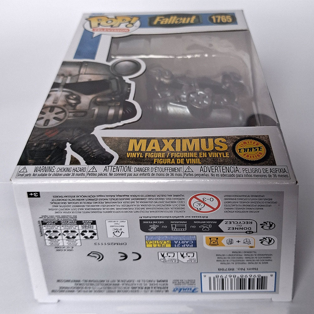 Funko Pop Maximus #1765 Fallout Vinyl Figure | Power Armor Chase Edition | TV Series Collectible
