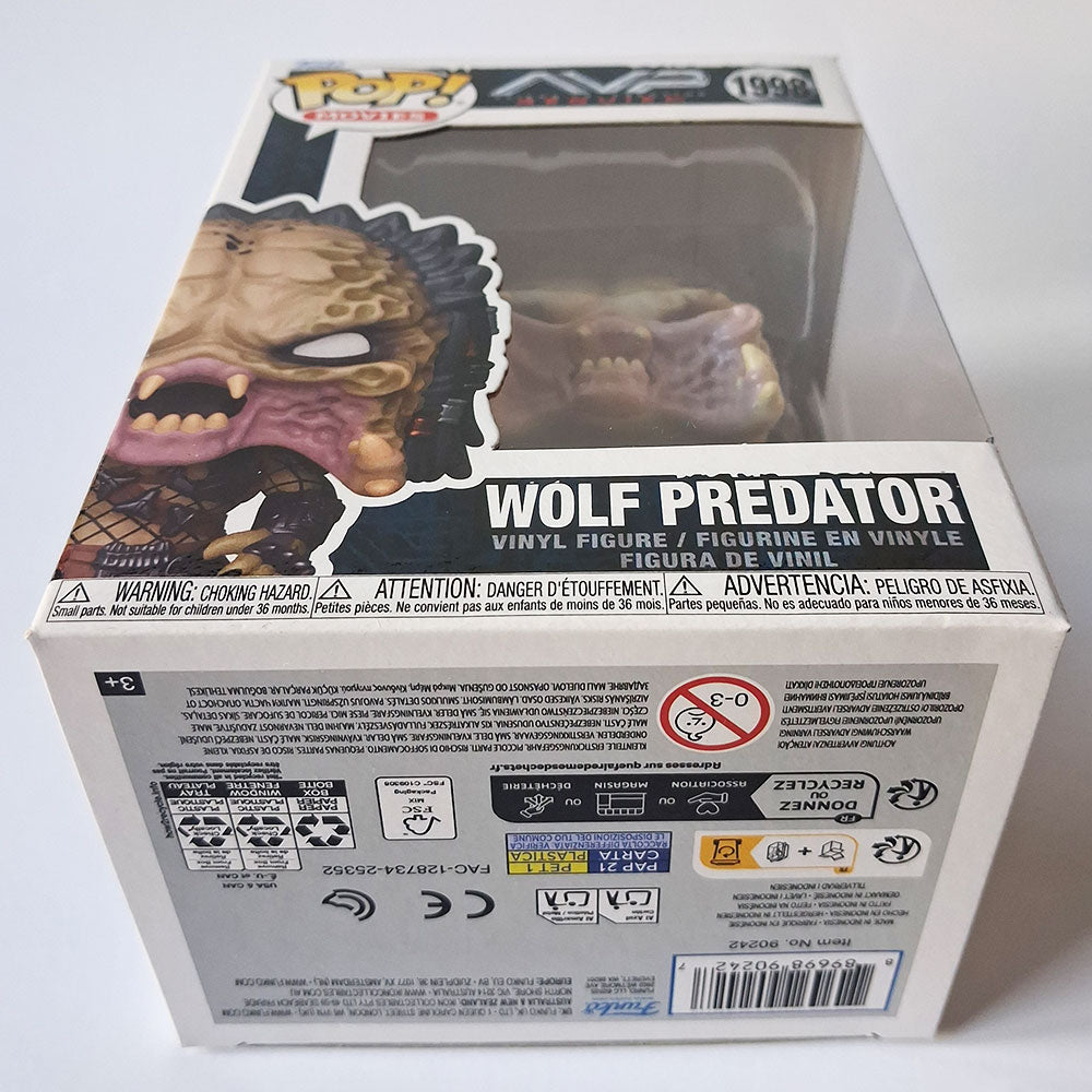 Funko Pop Wolf Predator #1998 AVP Requiem Vinyl Figure | Alien vs Predator Collectible Gift