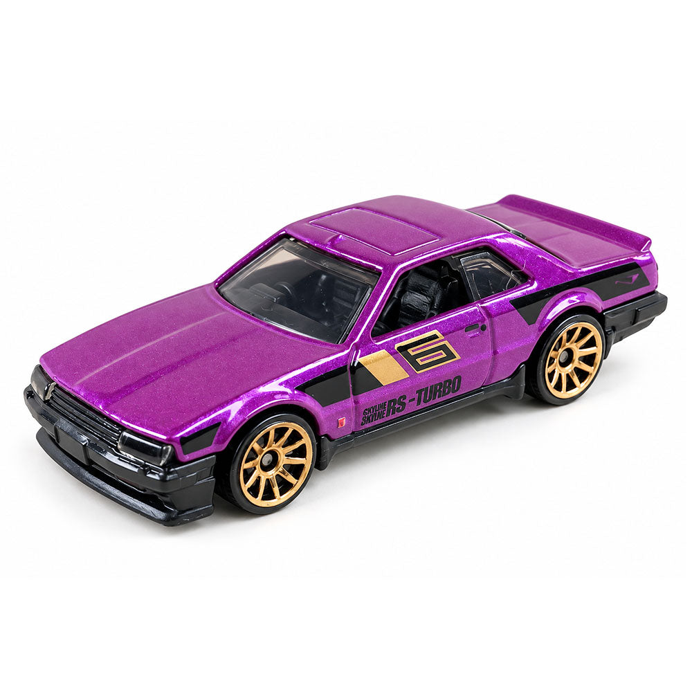 Hot Wheels Nissan Skyline RS (KDR30) Purple 1:64 Scale Diecast Model | Collectible Vintage JDM Car