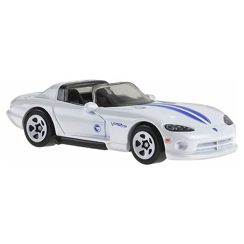 Hot Wheels Treasure Hunt 1992 Dodge Viper RT/10 White 1:64 Scale Diecast Toy Vehicle