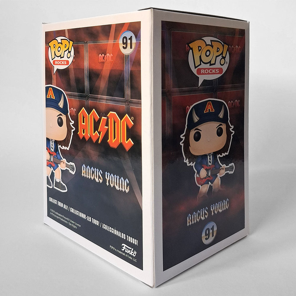Funko Pop Angus Young #91 AC/DC Chase Figure – Rare Rocks Vinyl Collectible Gift
