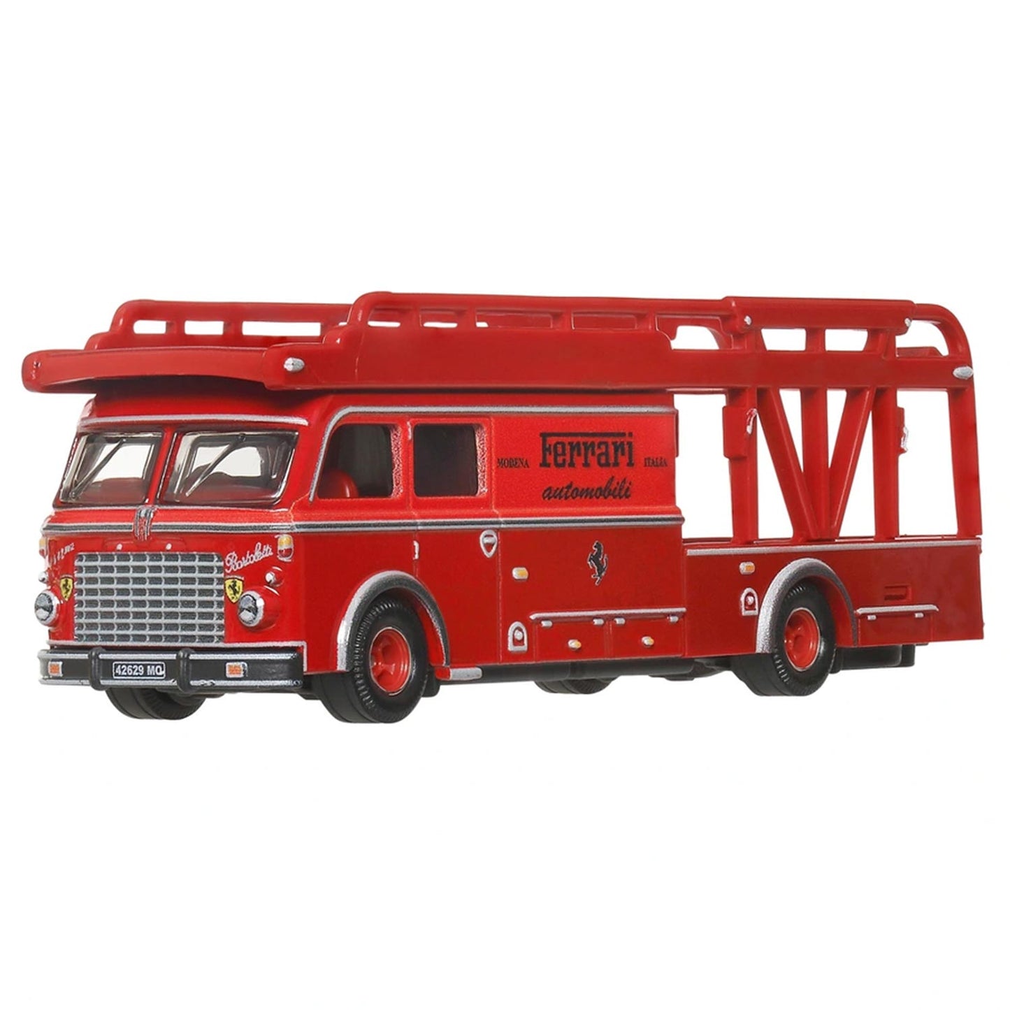 Hot Wheels Team Transport Ferrari 250 GTO & Fiat 642 RN Bartoletti Transporter 1:64 Premium Set