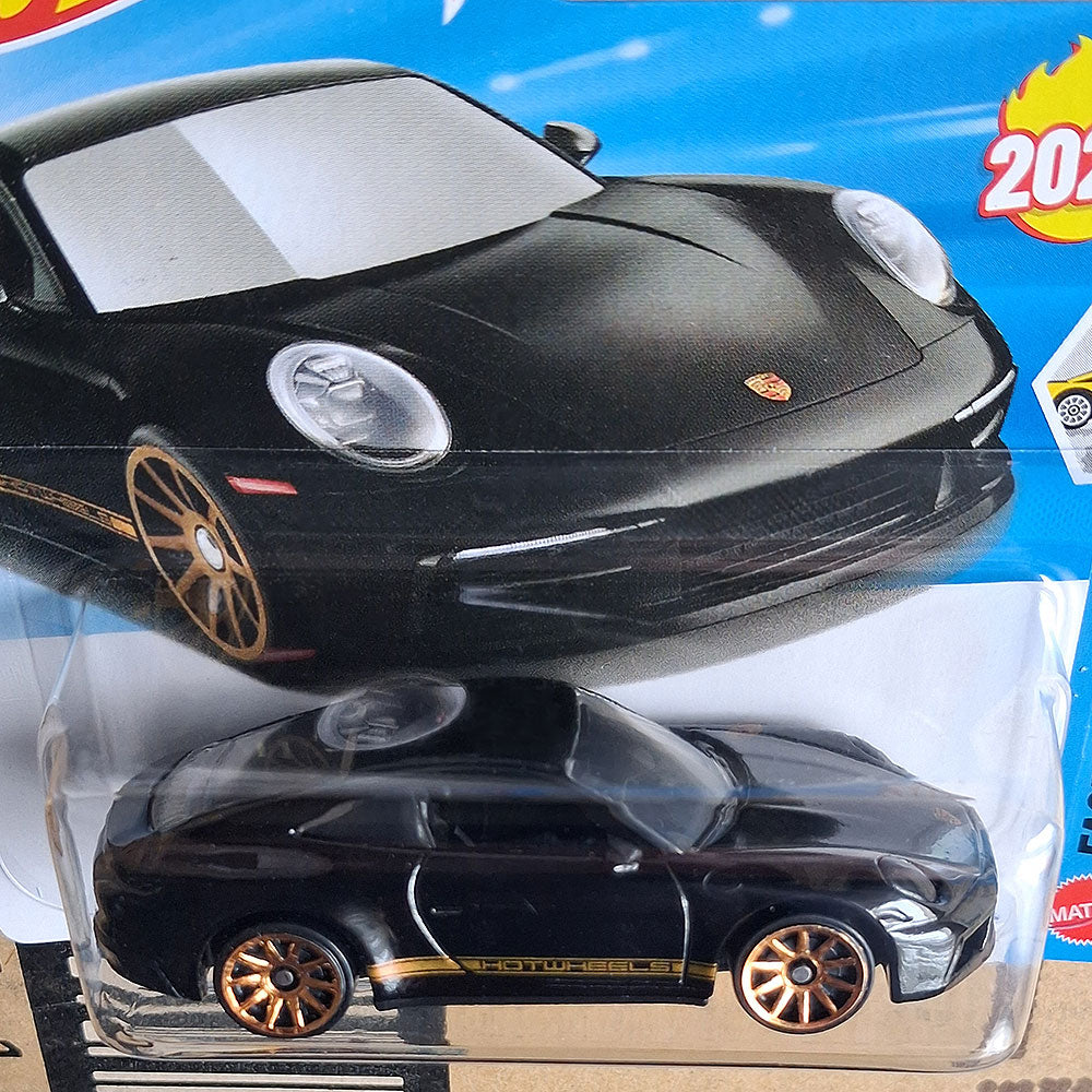 Hot Wheels Porsche 911 Carrera T Black 1:64 Scale Diecast Model | Collectible Sports Car  | Gift for Boyfriend, Husband, Friend