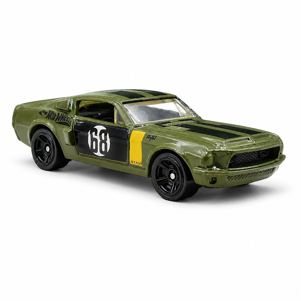 Hot Wheels ’68 Shelby GT500 Green American Muscle Diecast Car 2026