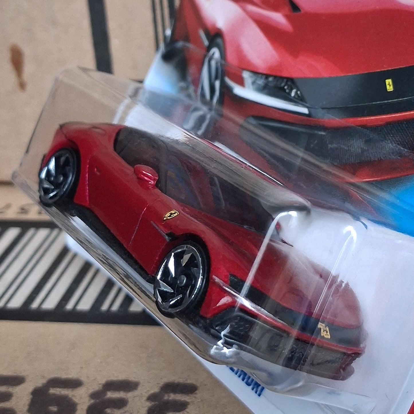 Hot Wheels Ferrari 12Cilindri Red Supercar Die-Cast Model 1:64 Ferrari