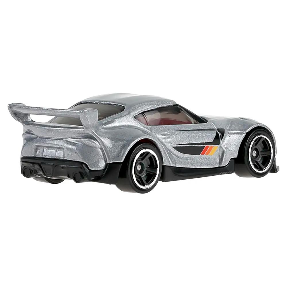 Hot Wheels Car 2020 Toyota GR Supra Silver Sports 1:64 Diecast Toy Vehicle