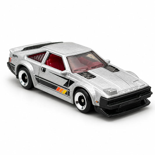 Hot Wheels ’82 Toyota Supra Silver Retro Japanese Diecast Car 2026