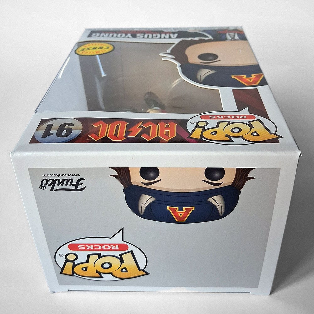 Funko Pop Angus Young #91 AC/DC Chase Figure – Rare Rocks Vinyl Collectible Gift