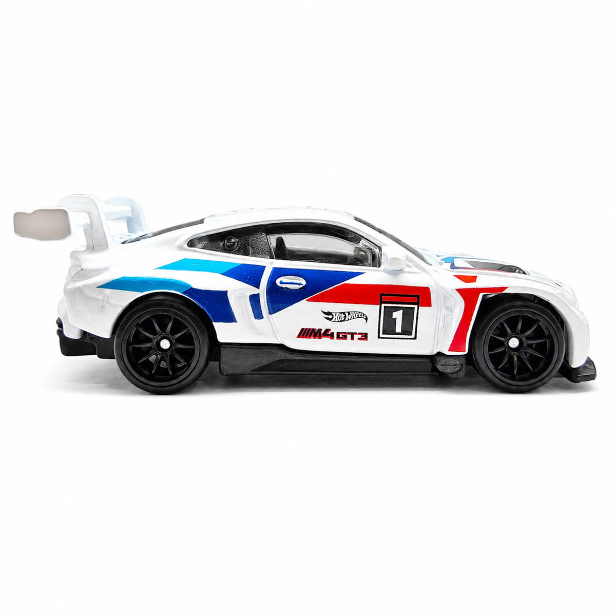Hot Wheels BMW M4 GT3 White Diecast 1/64 Scale Model | Collectible Race Toy Car | Gift for Collector, Boyfriend, Coworker, Husband