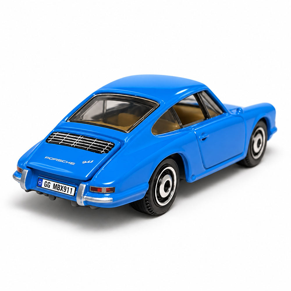 Matchbox Car 1964 Porsche 911 Blue Moving Parts 1:64 Scale Diecast Model | Collectible Vintage Car