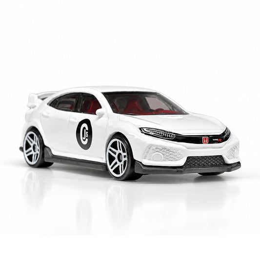 Hot Wheels 2018 Honda Civic Type R White 1:64 Scale Diecast JDM Car Model
