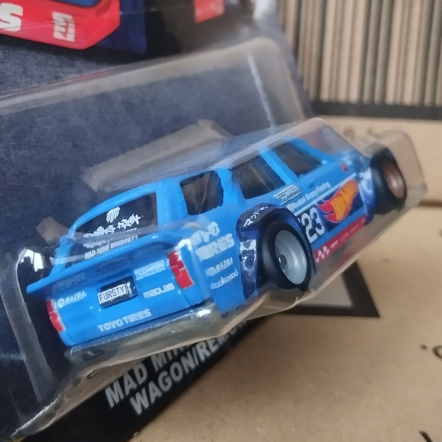 Hot Wheels Premium Mad Mike Mazda RX-3 Wagon Ronin Run II Car Culture 1:64 Die-Cast Model