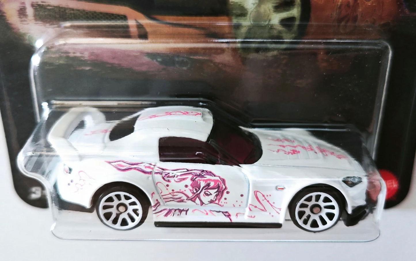 Hot Wheels Fast & Furious Honda S2000 White JDM Roadster Die-Cast Model 1:64 Silver Series