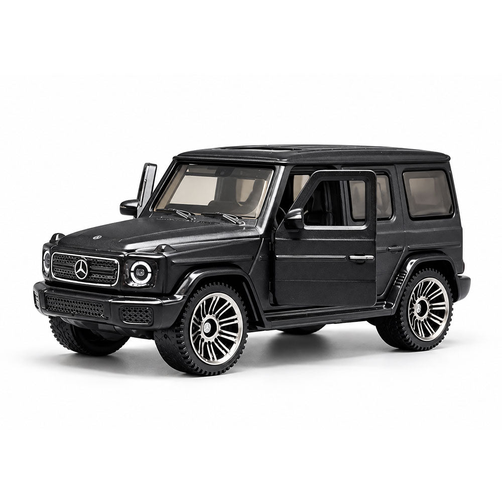 Matchbox Car Moving Parts 2024 Mercedes-Benz G 580 Gelandewagen Black 1:64 Diecast Model