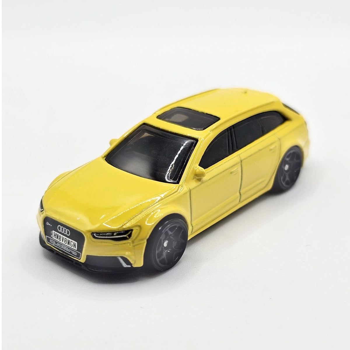 Hot Wheels ’17 Audi RS 6 Avant Wagon Yellow 1:64 Scale Diecast Car Model