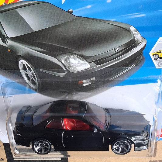 Hot Wheels 1998 Honda Prelude Black JDM Sports Coupe Model 1:64 Factory Fresh