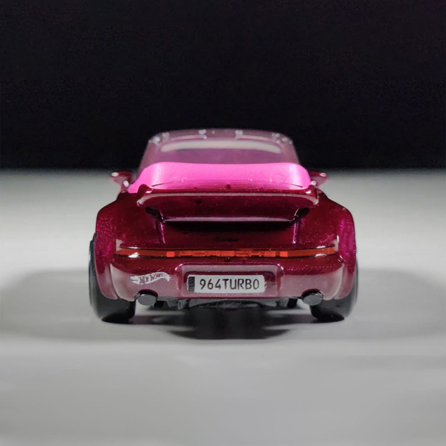 Hot Wheels Porsche 911 Turbo Cabriolet Deep Red Then and Now 1:64 Diecast Model 2025