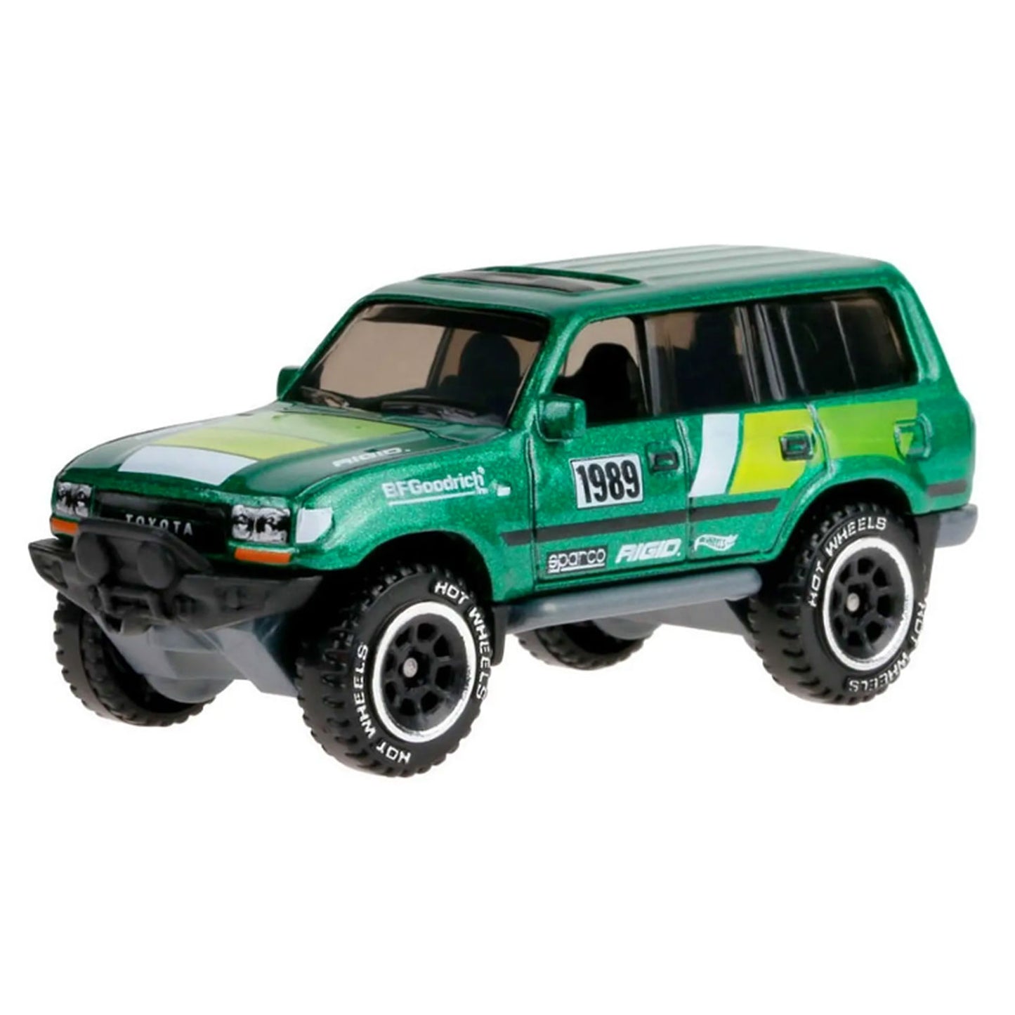 Hot Wheels Toyota Land Cruiser 80 1/64 Diecast Off-Road JDM SUV – Silver Series Collectible