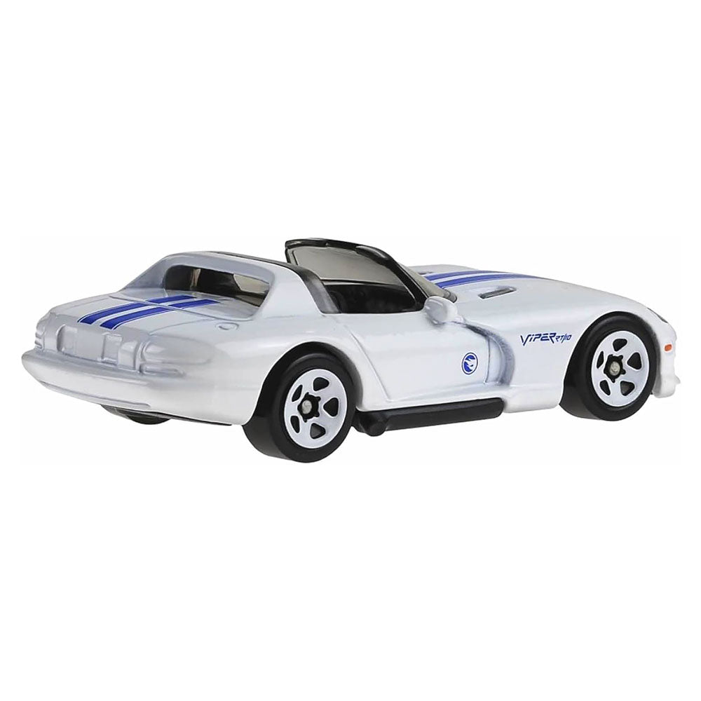 Hot Wheels Treasure Hunt 1992 Dodge Viper RT/10 White 1:64 Scale Diecast Toy Vehicle