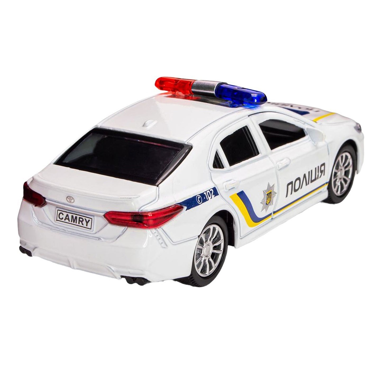 Toyota Camry Ukrainian Police Car Official Licensed Diecast 1/43 Scale Metal Model