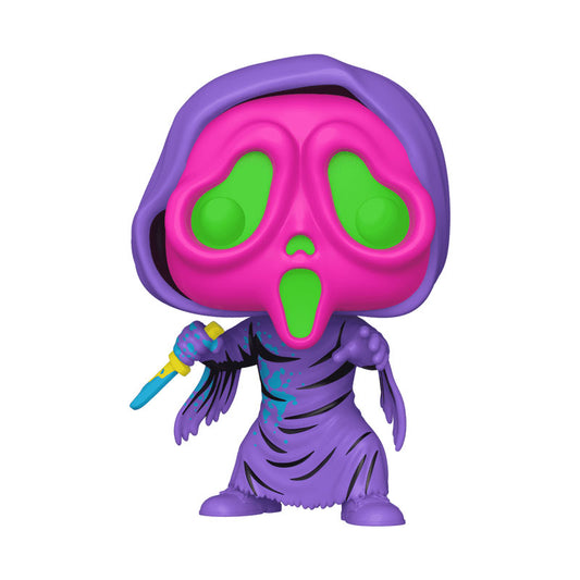 Funko Pop Ghost Face #1607 Neon Blacklight Vinyl Figure | Scream Horror Movie Collectible