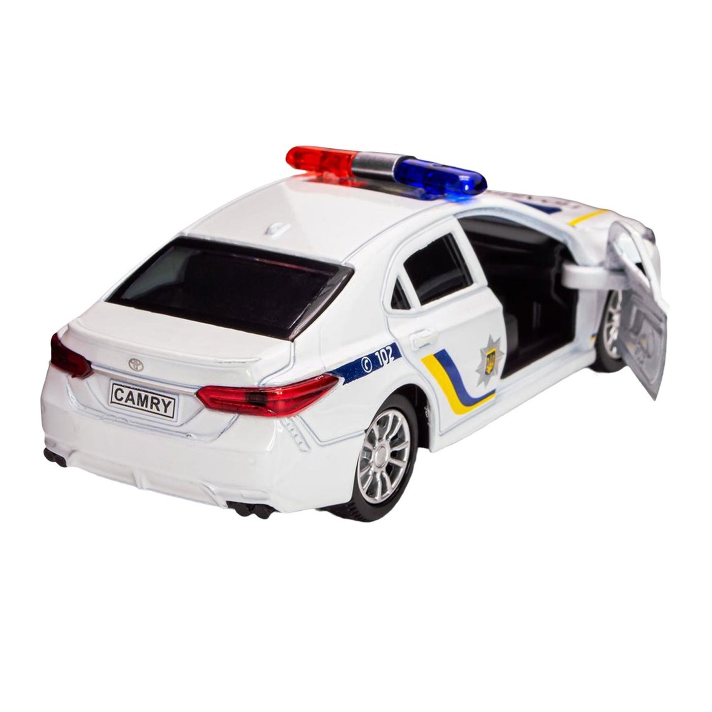 Toyota Camry Ukrainian Police Car Official Licensed Diecast 1/43 Scale Metal Model
