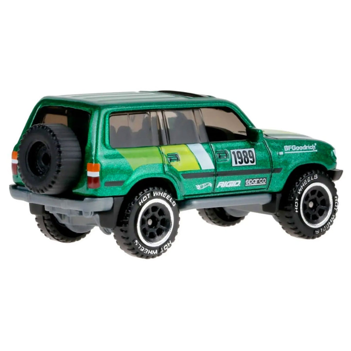 Hot Wheels Toyota Land Cruiser 80 1/64 Diecast Off-Road JDM SUV – Silver Series Collectible
