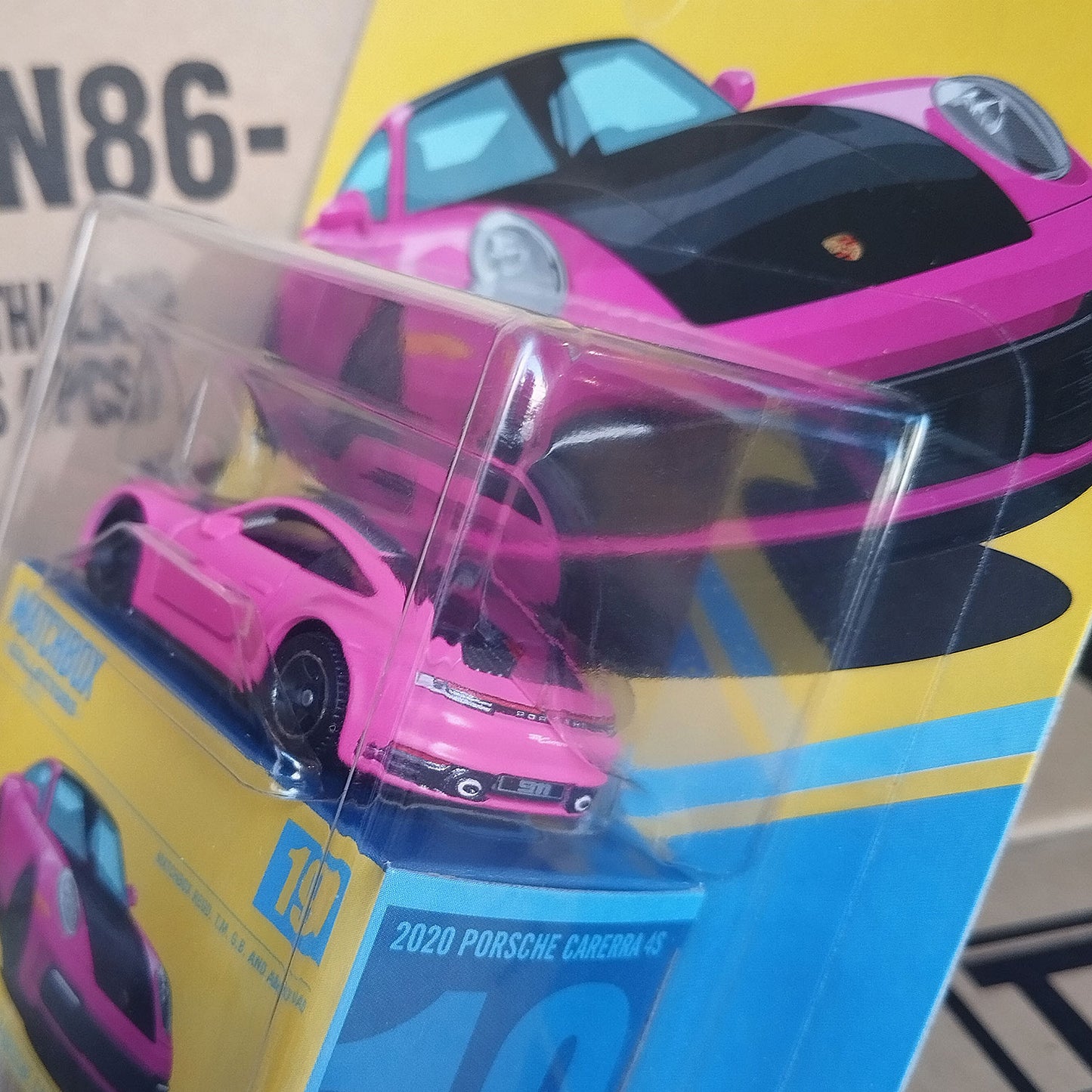 Matchbox Collectors 2020 Porsche Carrera 4S Pink Diecast Car 1:64 True Grip Tires