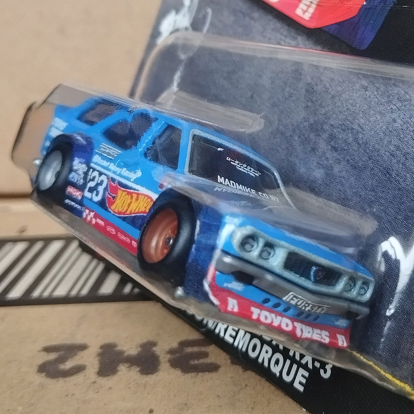 Hot Wheels Premium Mad Mike Mazda RX-3 Wagon Ronin Run II Car Culture 1:64 Die-Cast Model