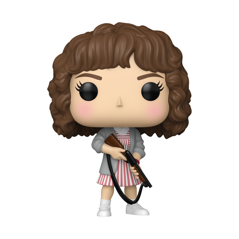 Funko Pop Stranger Things Season 5 Nancy Wheeler with Shotgun #1802 Exclusive Vinyl Figure | Gift for Collector or Fan