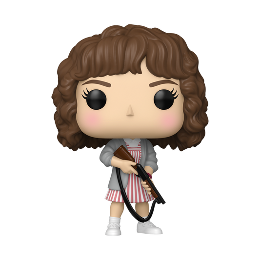 Funko Pop Stranger Things Season 5 Nancy Wheeler with Shotgun #1802 Exclusive Vinyl Figure | Gift for Collector or Fan