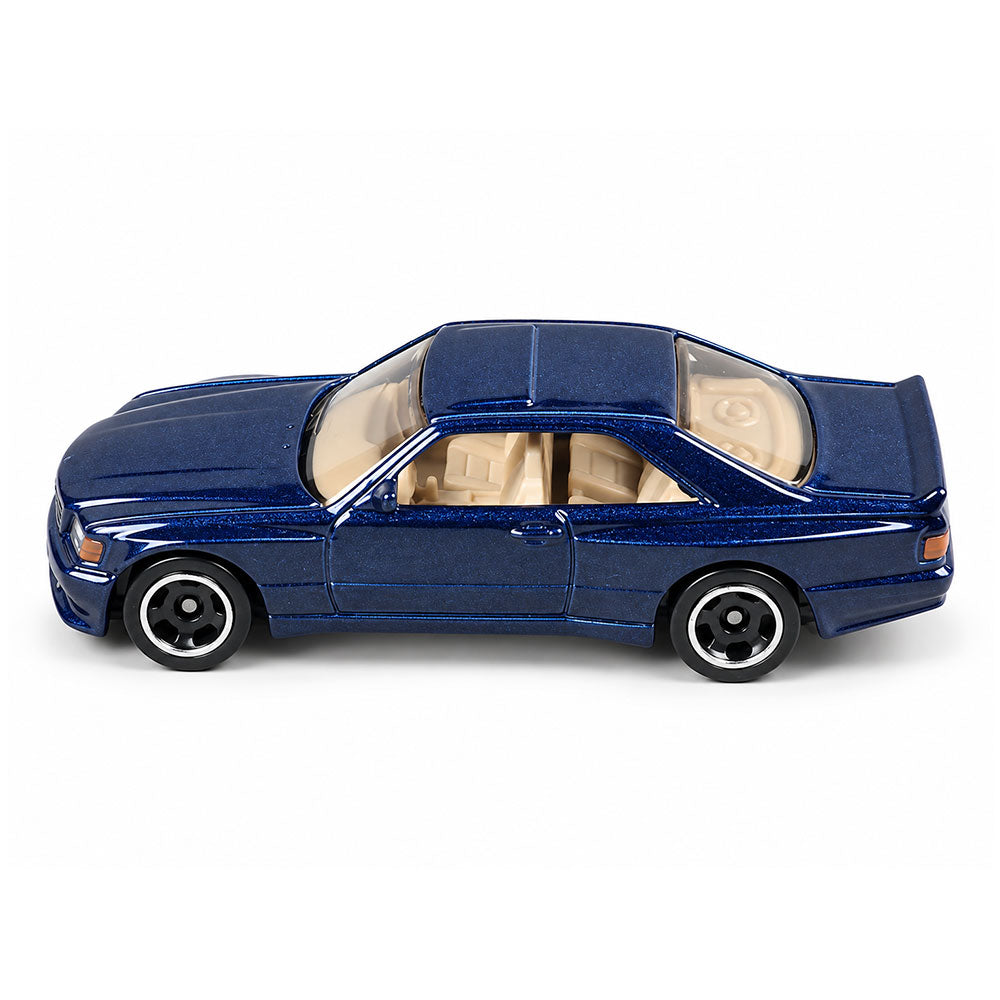Hot Wheels 1989 Mercedes-Benz 560 SEC AMG Blue Coupe Die-Cast 1:64 Car Model