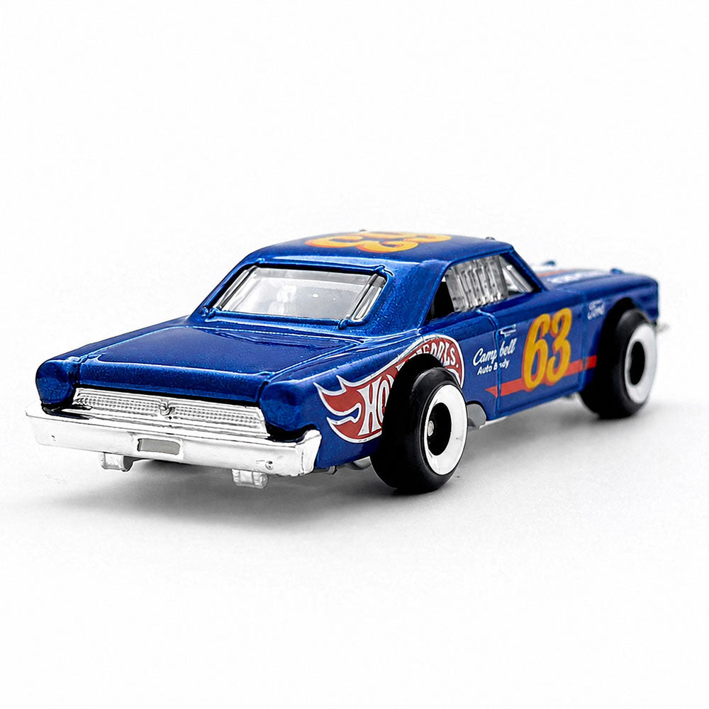 Hot Wheels 1963 Ford Galaxie Blue Race Car 2026 Diecast 1:64 HW Cool Classics