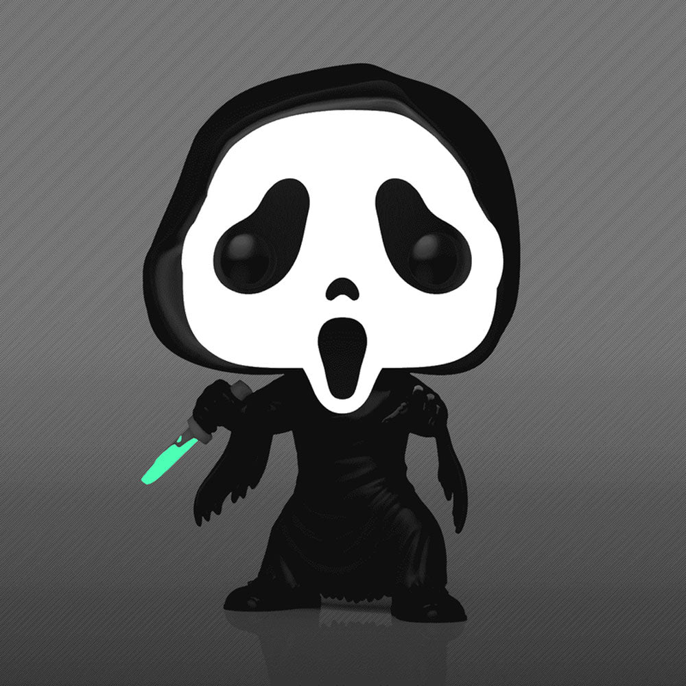 Funko Pop Ghost Face #1607 Glow in the Dark Vinyl Figure | Scream Horror Movie Collectible