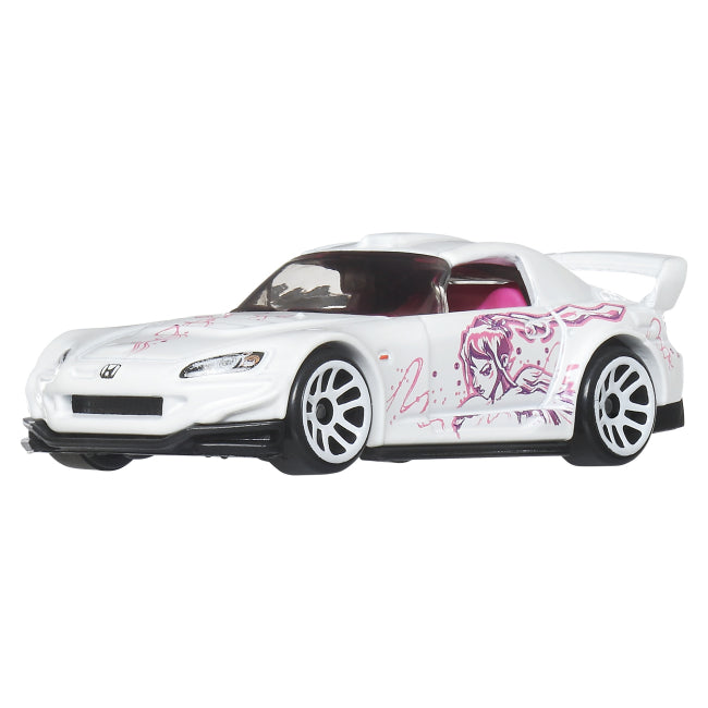 Hot Wheels Fast & Furious Honda S2000 White JDM Roadster Die-Cast Model 1:64 Silver Series