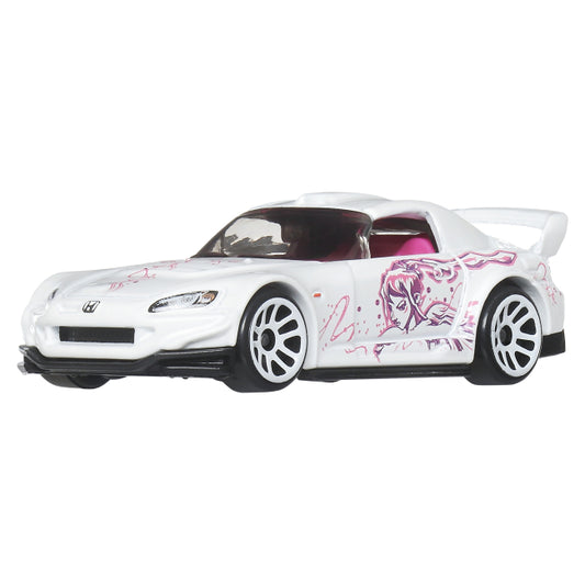 Hot Wheels Fast & Furious Honda S2000 White JDM Roadster Die-Cast Model 1:64 Silver Series