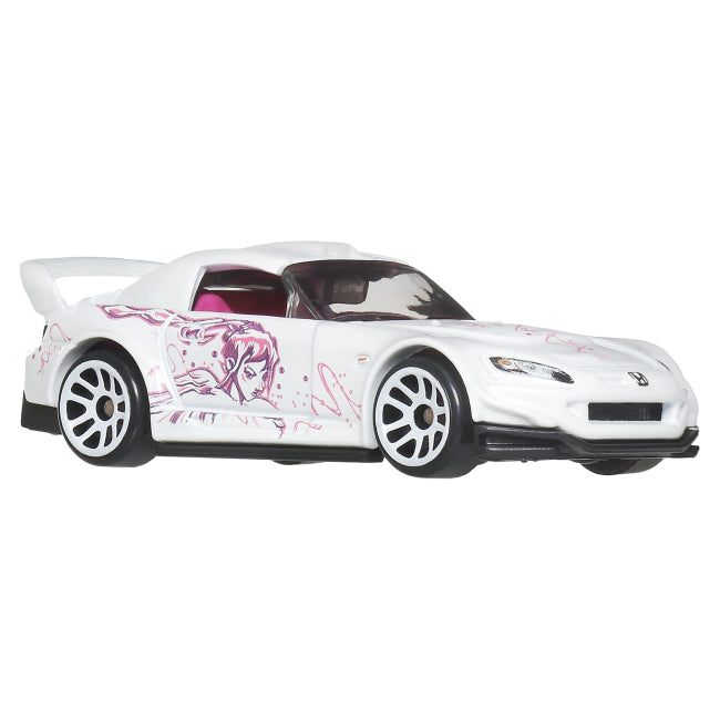 Hot Wheels Fast & Furious Honda S2000 White JDM Roadster Die-Cast Model 1:64 Silver Series