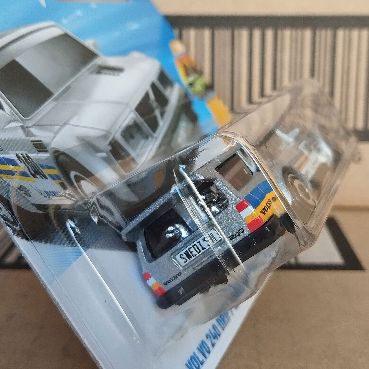 Hot Wheels Volvo 240 Drift Wagon Silver HW Wagons 1:64 Diecast Model Car