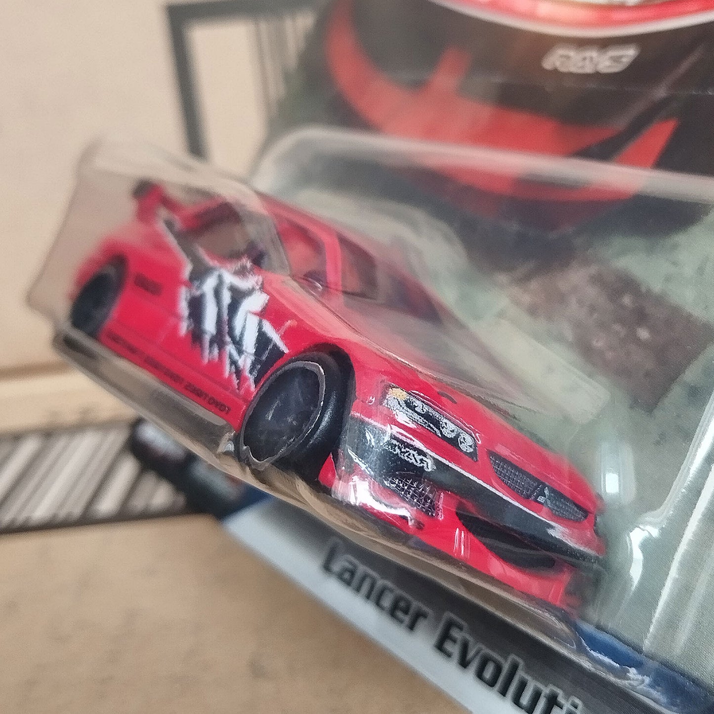 Hot Wheels Mitsubishi Lancer Evolution IX Fast & Furious Premium Diecast Scale Model | JDM Racing Car