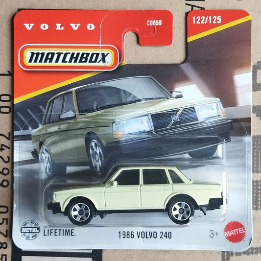 Matchbox 1986 Volvo 240 Diecast 1/64 Scale Vintage Car Model